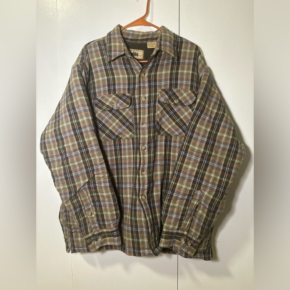 Rugged Wear Hunter's Peak Men's Winter Coat  XL Plaid. Will Keep You Warm